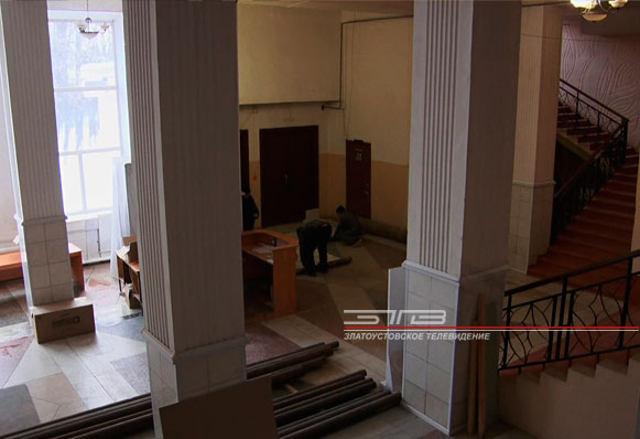 Ремонтные работы в ДК «Булат» планируют завершить в феврале