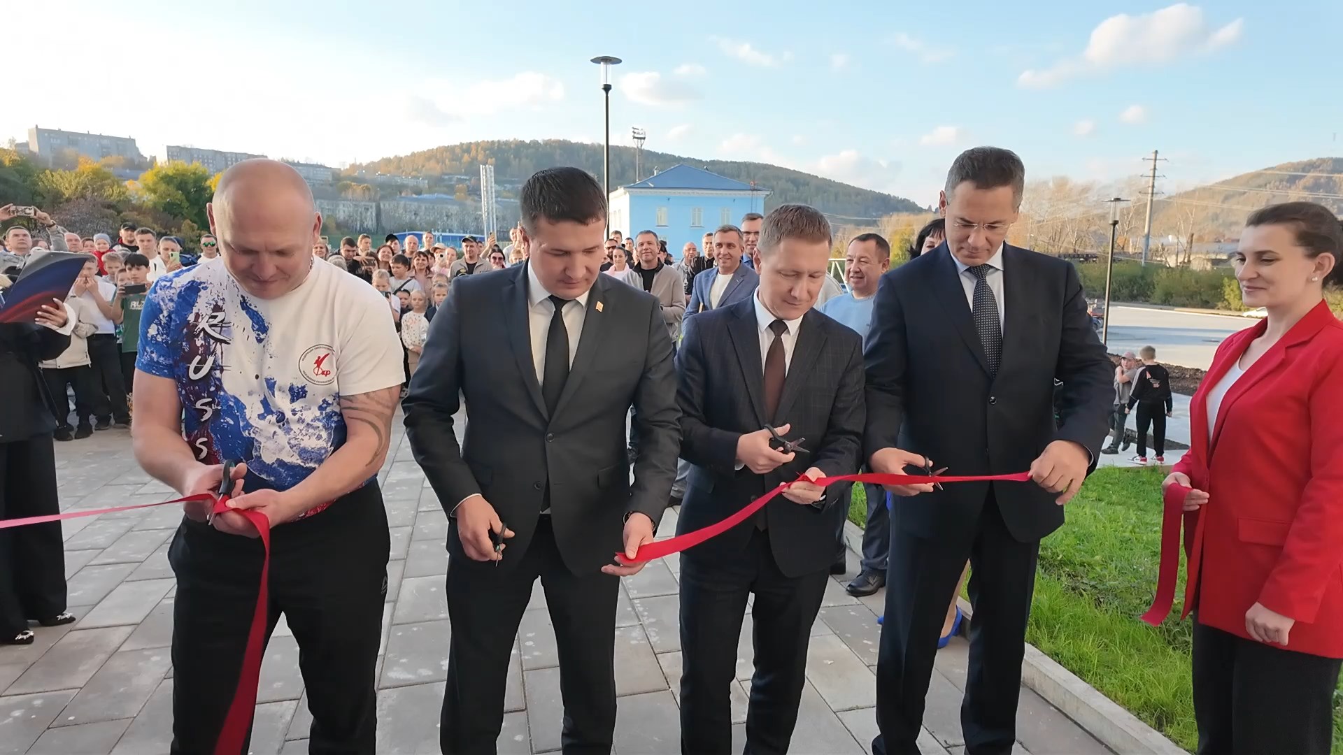 В ДК «Металлург» торжественно открыли новый зал для кикбоксинга