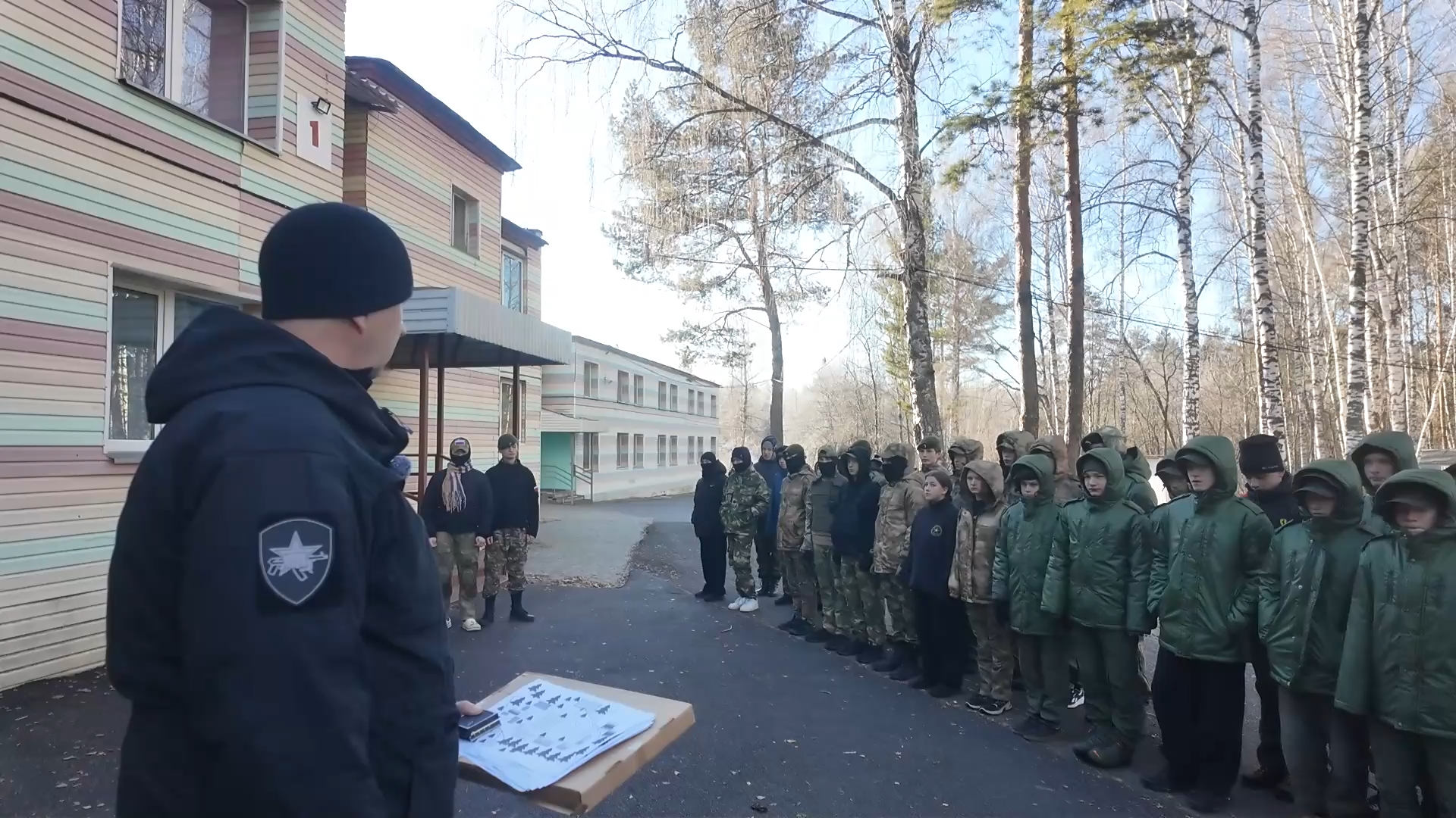 Кадеты приняли участие в военно-патриотической игре «Зарница»