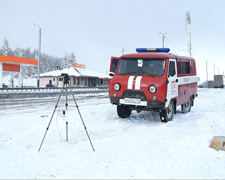Оперативные службы продемонстрировали силы и средства для работы на М5