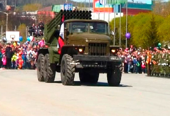 9 Мая златоустовцы смогут увидеть военную технику из Чебаркуля