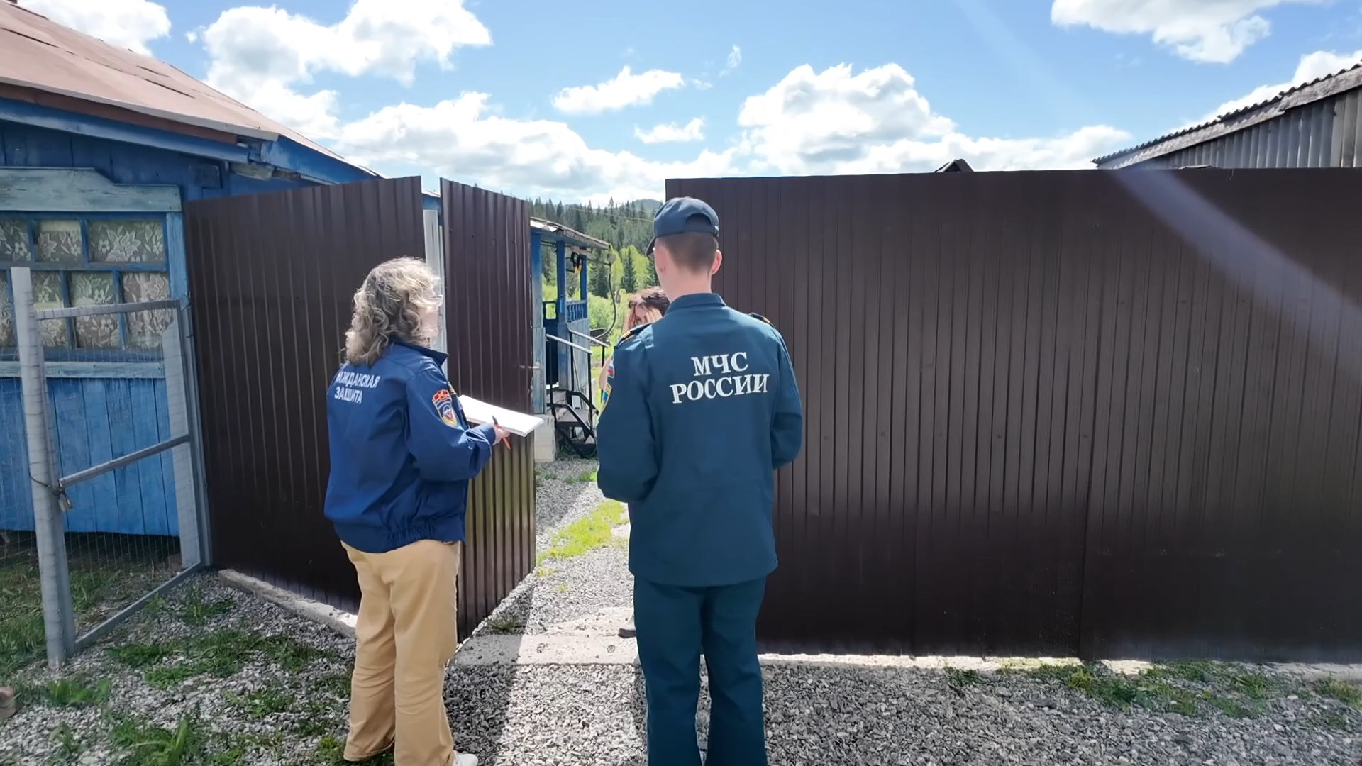Жителям частного сектора напомнили о правилах пожарной безопасности