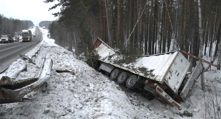 Серьёзная авария произошла сегодня на трассе М5