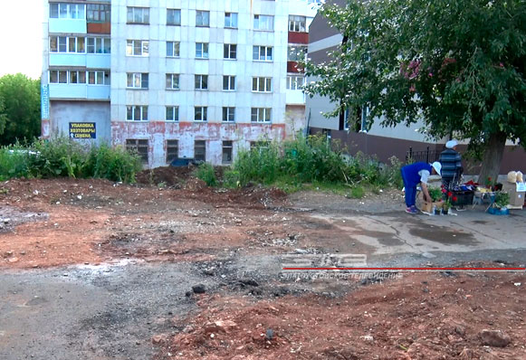 Благоустройство восстановят, как только завершат все работы