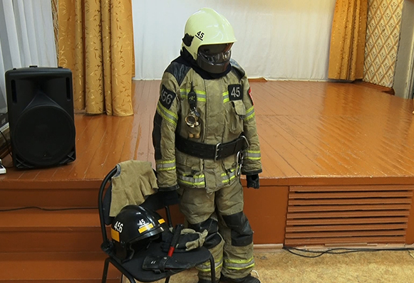 Воспитанники Центра эстетического воспитания детей вспомнили о правилах пожарной безопасности
