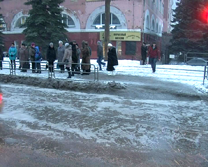В причинах наводнения в центре города разбиралась наша съемочная группа