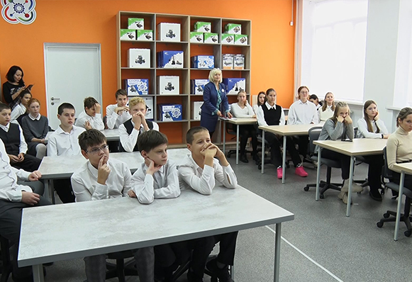 В детском технопарке «Кванториум» состоялся День открытых дверей