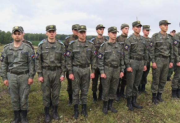 Военно-патриотические игры прошли в рамках движения «Полки Победы»
