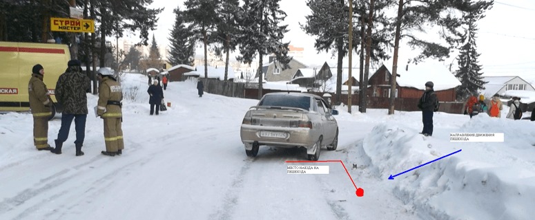 В 3-м микрорайоне проспекта Гагарина под колёса легкового автомобиля попала женщина