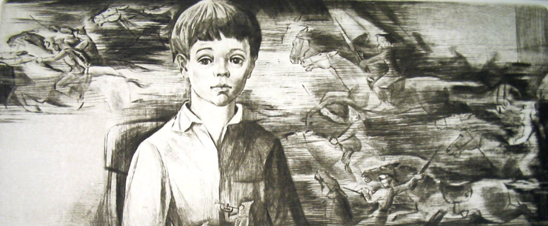 Поэтичная графика Николая Гаруса. В Детской школе искусств №1 открыт целый мир златоустовского художника и педагога