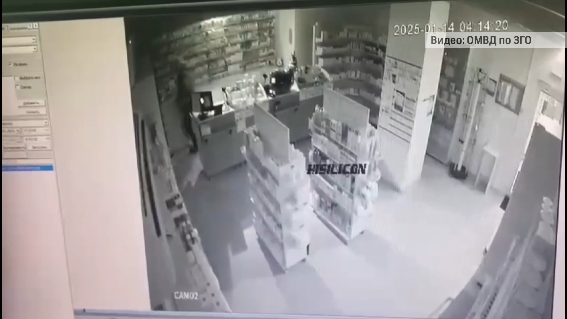 Полицейские раскрыли неудачную попытку кражи из ювелирного магазина